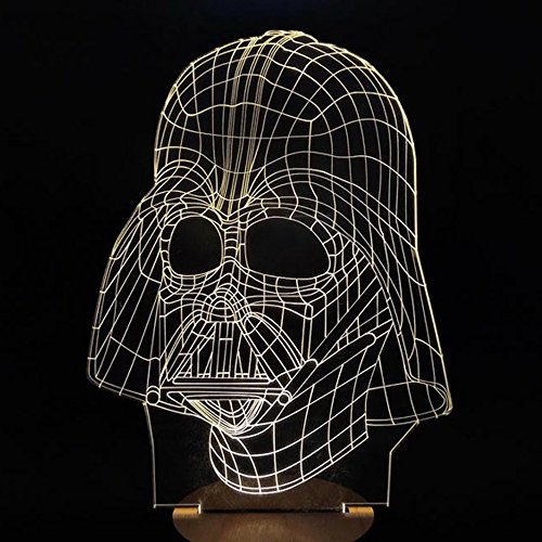Darth Vader Star Wars 3D Led Leuchte 2D