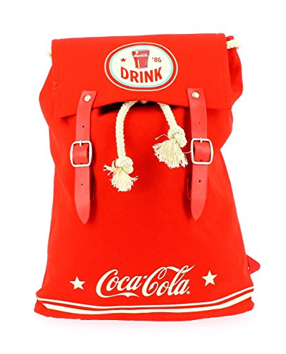 Coca Cola Rucksack Tasche Beutel Retro 