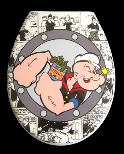 Popeye Comic WC-Sitz mit Absenkautomatik